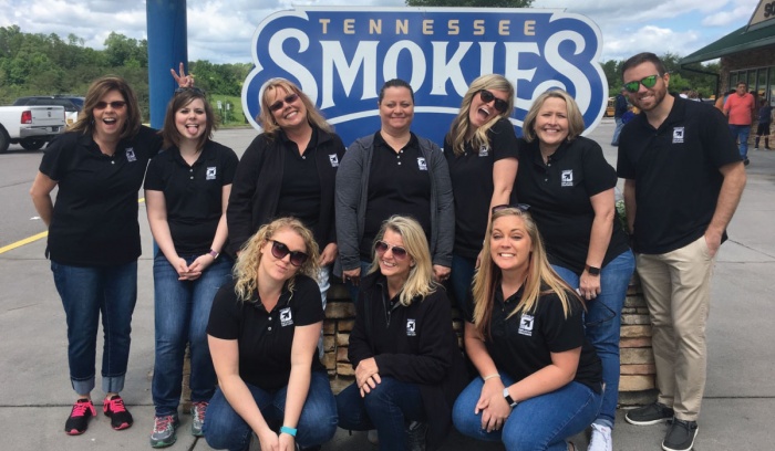 Staff At Smokies Stadium