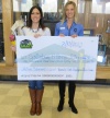 Check presentation to Gatlinburg-Pittman High School by Knoxville TVA Employees Credit Union