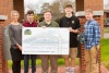 Check presentation to Gibbs High School by Knoxville TVA Employees Credit Union