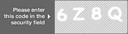 captcha code for visual authentication  number 6 letter Z number 8 letter Q